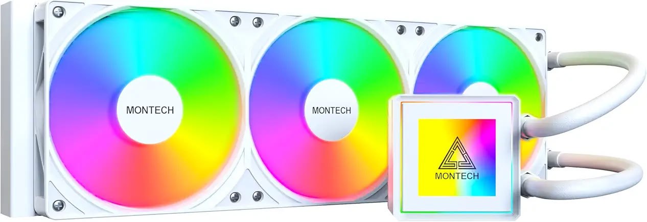 MONTECH PureFlow ARGB 360mm White cooler